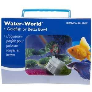  Water World Goldfish Bowl Kit (Quantity of 3): Health & Personal Care