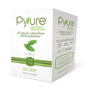 Pyure Organic Stevia Sweetener 3000 Count  Grocery 