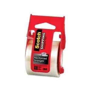    Scotch Strapping Tape with Dispenser   Red   MMM50