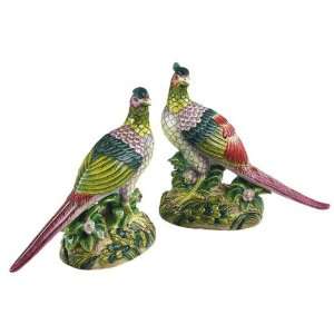  Exotic Birds Collection Pheasant Figurine Pair: Home 