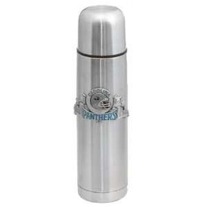  Carolina Panthers Stainless Steel & Pewter Thermos: Sports 