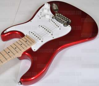   tuners finish candy apple red metallic g l hard shell case included