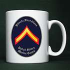 United States Marine Corps USMC   Personalised Mug items in Badges On 