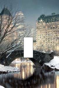 TWILIGHT IN CENTRAL PARK NEW YORK Single Light Switch Cover  