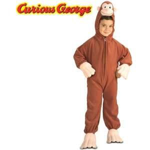  New Deluxe Curious George Monkey Childs Costume 4 6: Toys 