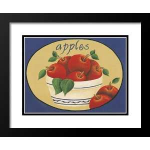 Susan Stallman Framed and Double Matted Print 20x23 American Fruits 