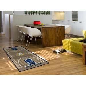  Indiana Pacers Basketball Court Runner Area Rug/Carpet 