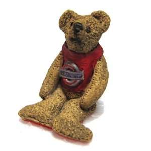  Burt Centimental Teddy Bear Figurine By Peter Fagan   Red 