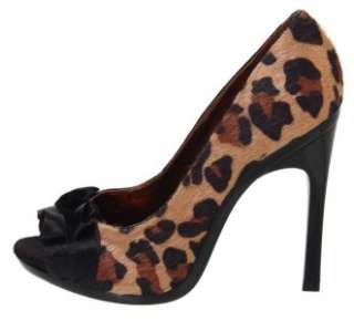 Womens Shoes NIB Carlos Santana PRESTIGE Platform Heels Pumps Leopard 