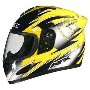  AFX FX 30 Helmet   X Small/Yellow Multi Automotive