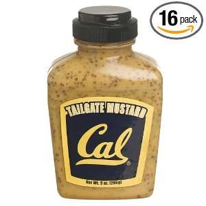 Tailgate Mustard University Of California, Berkeley, 9 Ounce Jars 