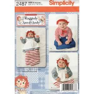   Andy Baby Costumes Pattern   Simplicity 2487: Arts, Crafts & Sewing
