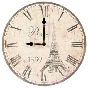  Eiffel Tower of Paris Picture Clock: Everything Else
