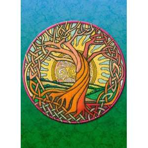  GREETING CARD   CELTIC TREE OF LIFE (PK 6)