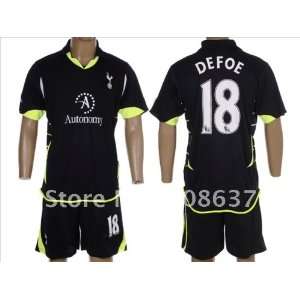 18 defoe black away tottenham hotspur 2011 2012 soccer jerseys and 