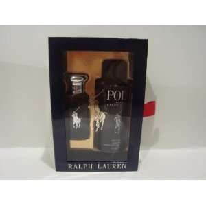  Ralph Lauren Polo Black 1.oz edt and 4.5 / 128 g Deodorant 