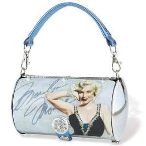  MARILYN MONROE PAISLEY CYLINDER TOTE / PURSE Office 