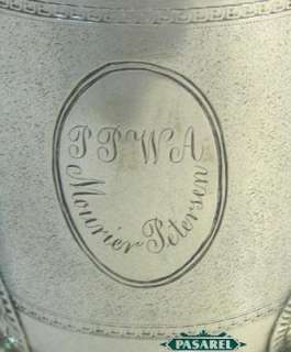 Fine Antique Danish Silver Wine Cup / Beaker Simon Groth Denmark Ca 