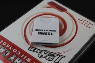 GC128MB 128M Memory Card For NINTENDO WII Game Cube 128 MB 2043 BLOCKS 