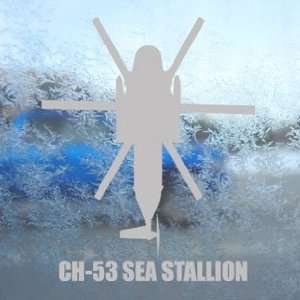  CH 53 SEA STALLION Gray Decal Military Soldier Car Gray 