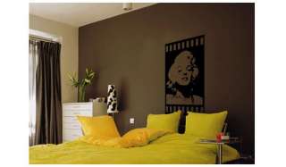 Marilyn Monroe Mural Art Wall Stickers Vinyl Decal Home Room Decor DIY 