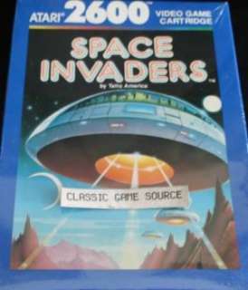 Space invaders Game for Atari 2600 PAL Blue BOX NEW  