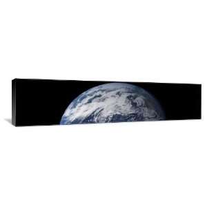  Earth from OuterSpace   Gallery Wrapped Canvas   Museum 