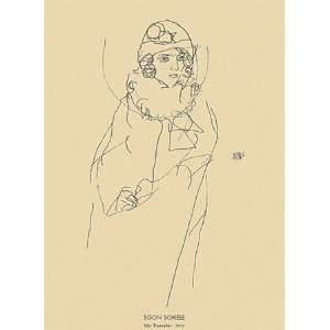  Ida Roessler by Egon Schiele, 28x40