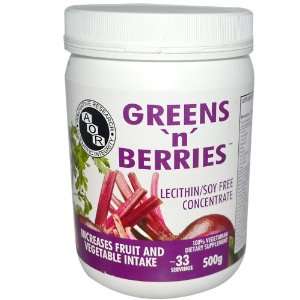  Greens N Berries, Lecithin/Soy Free Concentrate, 500 g 