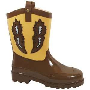  Smoky Mountain Western Style Rubber Boys Brown Boots 
