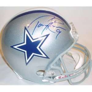  Tony Romo Dallas Cowboys Autographed Riddell Deluxe Full 