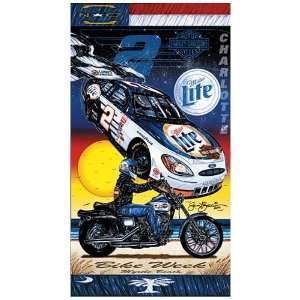  Sam Bass Rusty Wallace Two for the Road Poster