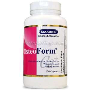  OsteoForm Amino Acid Calcium, 120 Capsules, Maxorb Health 