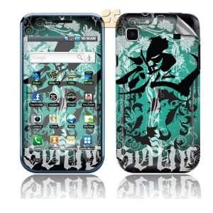   Touch Skin Samsung T959 Green Soul Design Cell Phones & Accessories