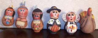 Mayflower Mini Gourds 6 Patterns for complete set of thanksgiving 