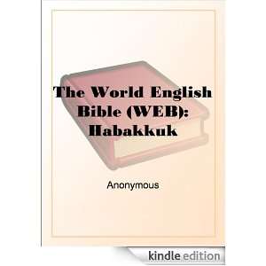 The World English Bible (WEB) Habakkuk N/A  Kindle Store