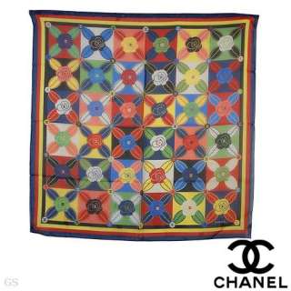 616 Auth New Large CHANEL SCARF 100% Silk GIFT idea  
