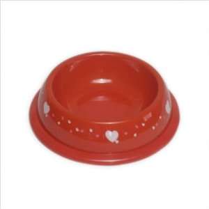  New Age Pet SWE002   X Sweetheart Red Dog Bowl Size Small 