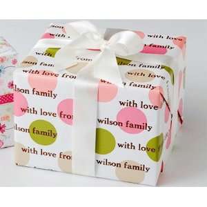 Name Maker Personalized Gift Wrap   Summer Spots