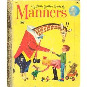   My Little Golden Book of Manners Peggy Parish, Richard Scarry Books