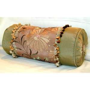  Sea Moss Silk Bolster Pillow