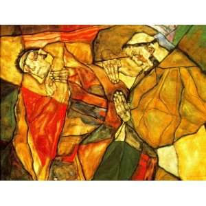   Egon Schiele   24 x 18 inches   schiele agonia 1912