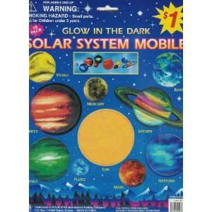  Glow In The Dark Solar System Mobile: Toys & Games