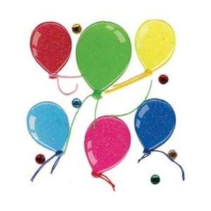 Jolees Boutique Dimensional Stickers Party Balloons; 3 