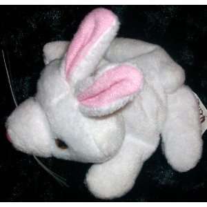  4 Plush White Freesia Bunny Rabbit Doll Toy: Toys & Games
