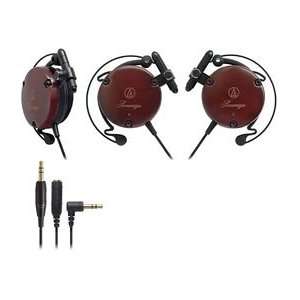  Import ATH EW9 Adjustable Wooden Clip on Earphone 