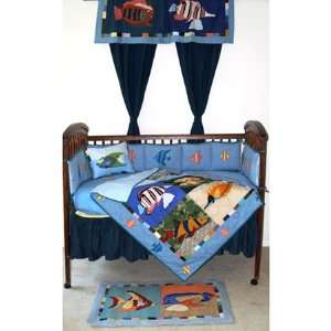  Patch Magic Ocean Schools 6 Piece Crib Quilt Set: Baby