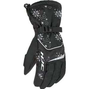  HJC Storm Womens Snow Snowmobile Gloves w/ Free B&F Heart 