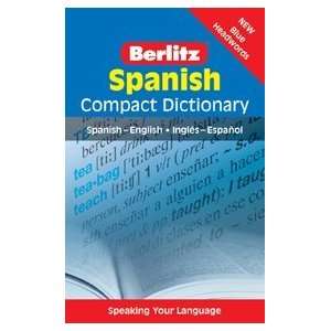  Berlitz 686480 Spanish Compact Dictionary Electronics