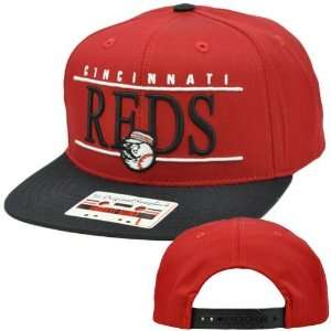   Twill Hat Cap Snapback Flat Bill Cincinnati Reds: Sports & Outdoors